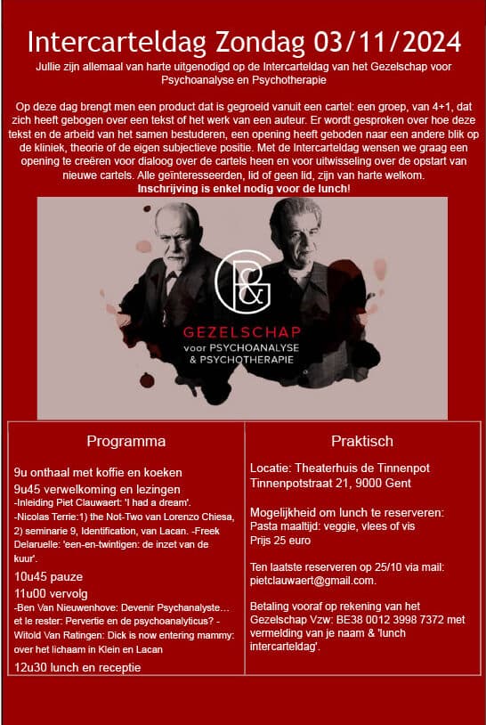 InterCartelDag 3 november 2024